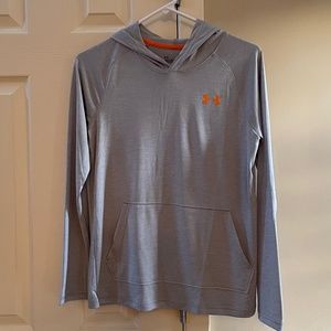 Under Armour Youth XL LS Hooded Pullover Shirt NWT